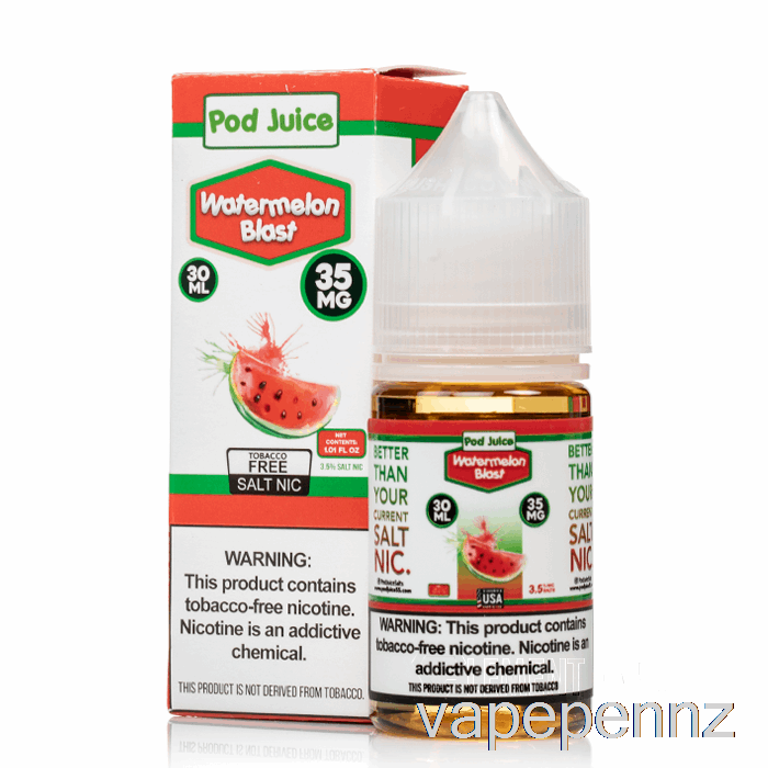 Watermelon Blast - Pod Juice - 30mL 35mg VAPE NZ